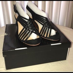 Torrid Strappy Cage—Front Mini Wedges